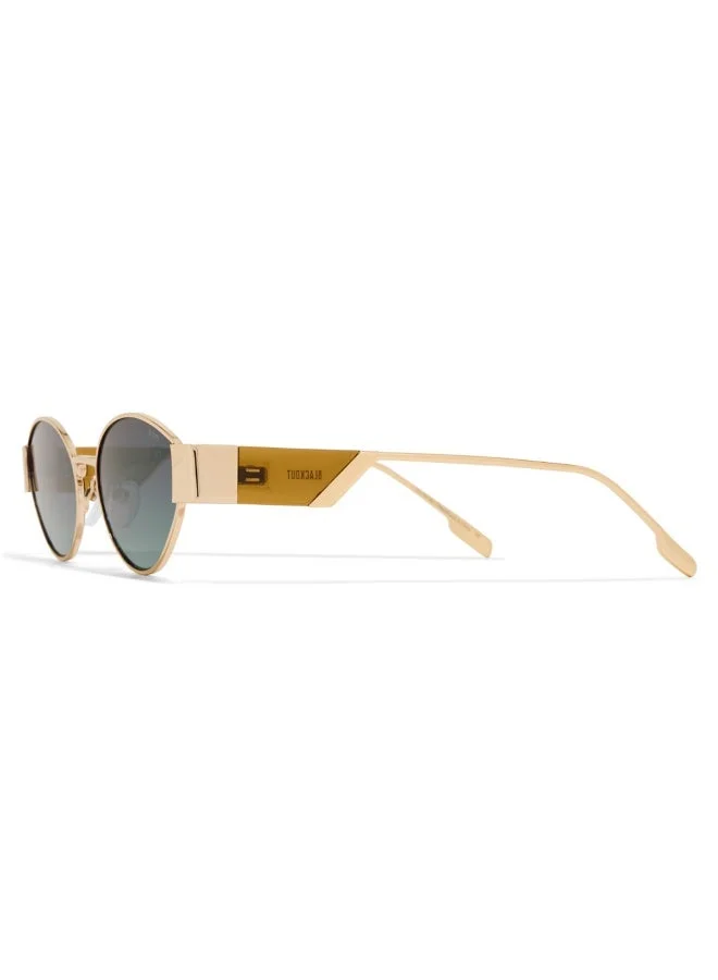 Blackout Women's ODYSSEY Sunglasses - Lens Size: 53 mm - Gold