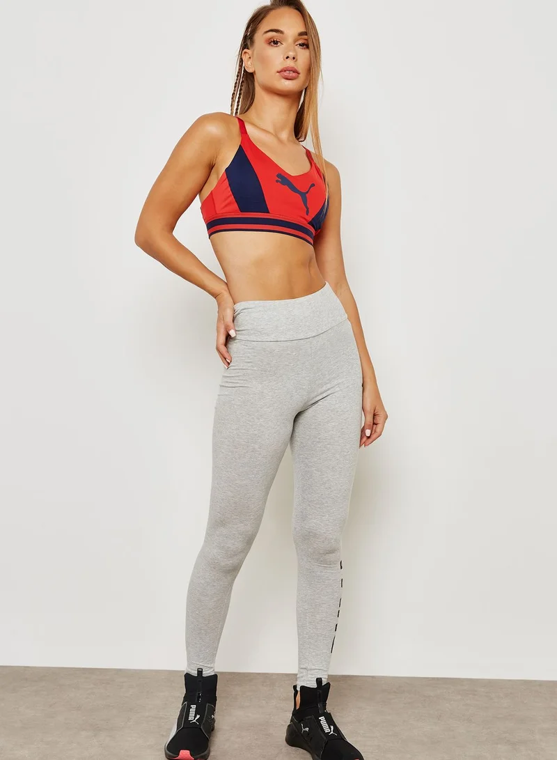 PUMA Logo Metallic Bra