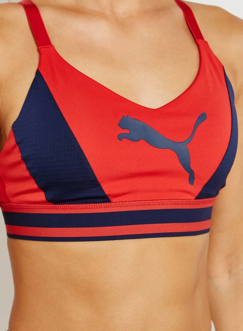 PUMA Logo Metallic Bra