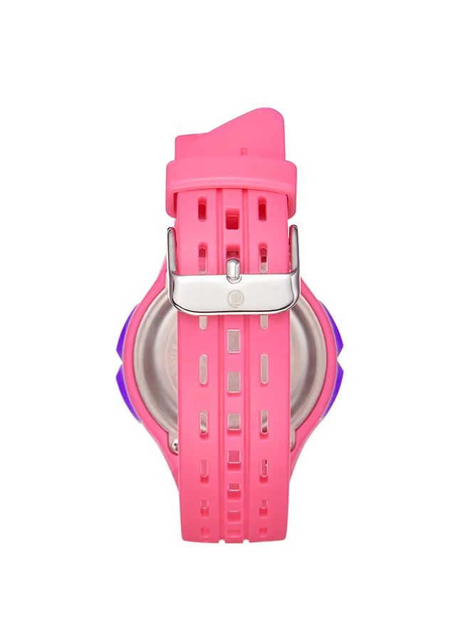 ASTRO Astro Kids Watch, Digital Display and PU Strap - A23901-PPPV, Pink
