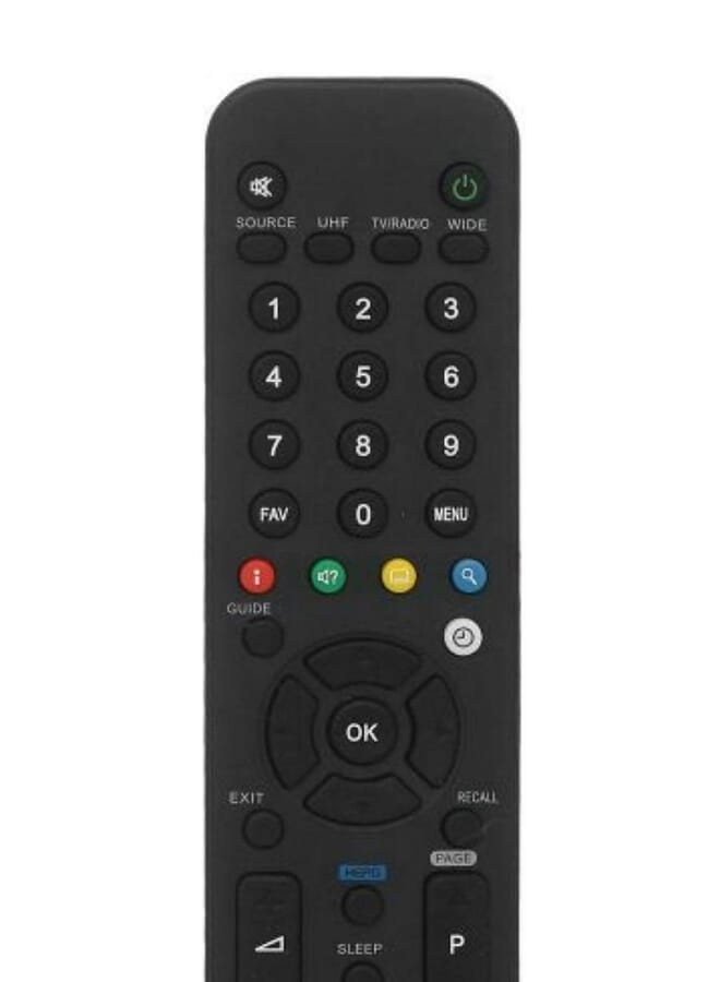 Zaboon Tv Remote Control For Humax Gezira Hd Receiver Black - Image 2