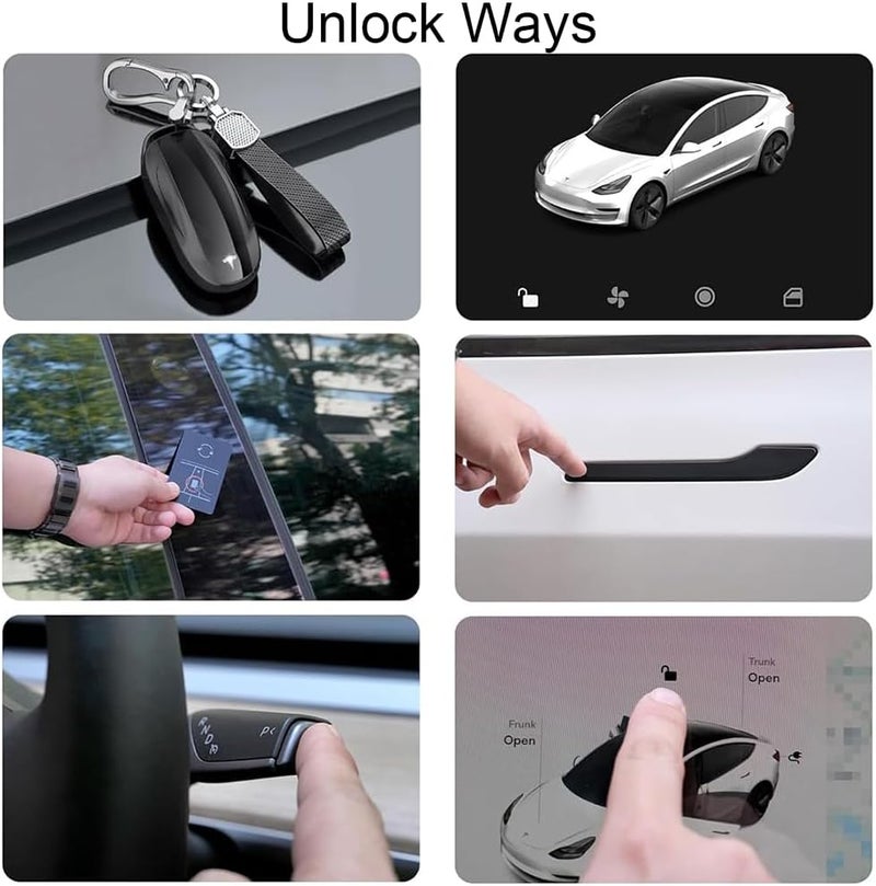 Tempsnow Electric Door Handles for Tesla Model Y/Model 3 (2021-2024) - Auto Present Functionality - Image 4