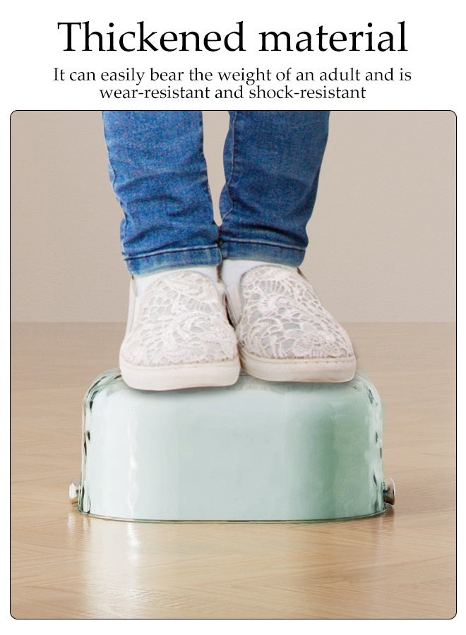 DUNISO Multifunctional Drain Basket Set Drainage Basket Funnel Strainer Double Layer Drain Basket Household Kitchen Strainer Bowl Plastic Washing Vegetables Basket with Handle for Fruit Washing, Vegetable Draining and Food Storage - Image 3