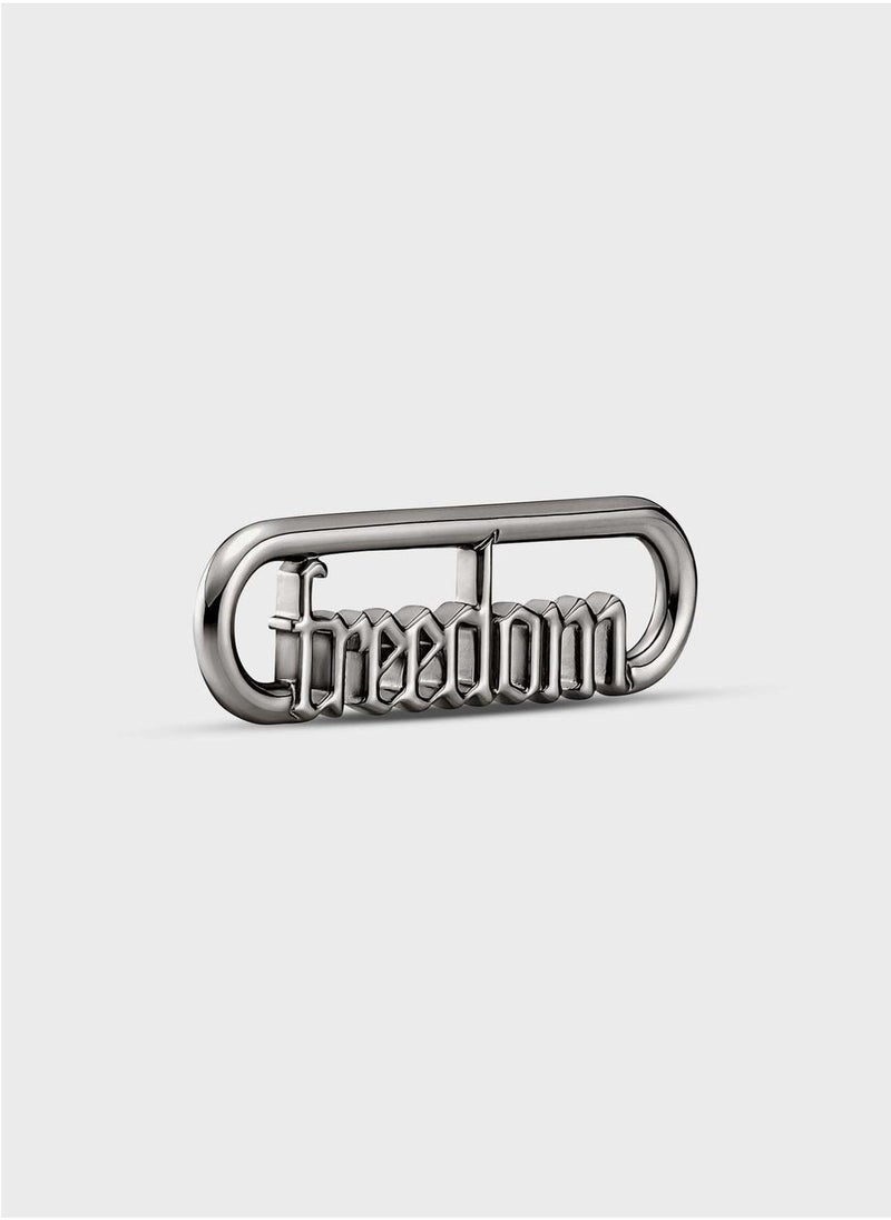 باندورا حلقة وصل تزيينيّة تحمل كلمة "Freedom" من تشكيلة باندورا مي  - Image 1