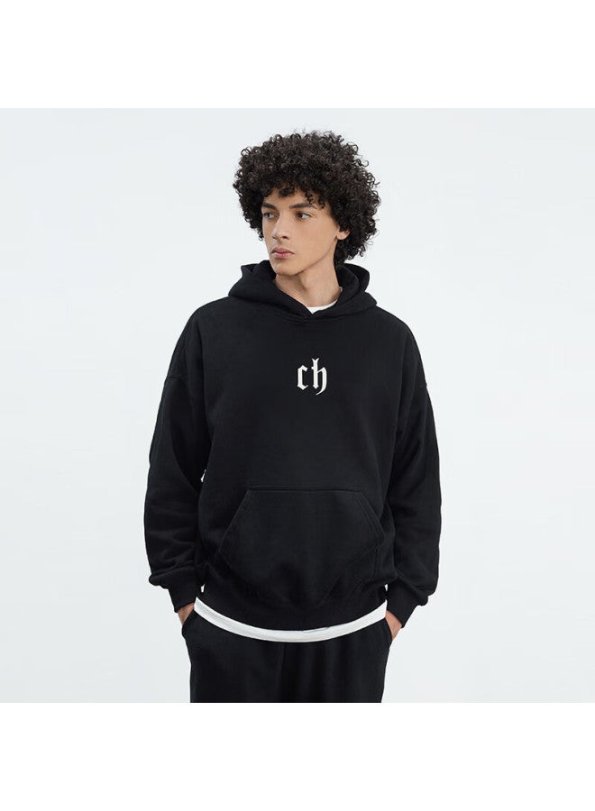 Chinism Ch Men's Classic Simple Couple Sweatshirt, Heavyweight American-style Hoodie, Hooded Sweatshirt Sc20071117 - Image 3