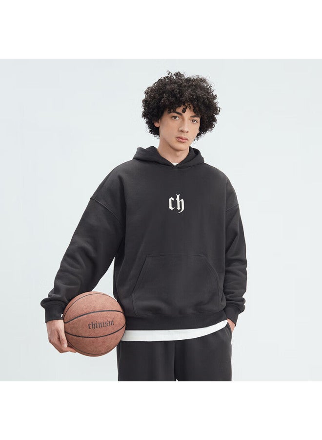 Chinism Ch Men's Classic Simple Couple Sweatshirt, Heavyweight American-style Hoodie, Hooded Sweatshirt Sc20071117 - Image 1