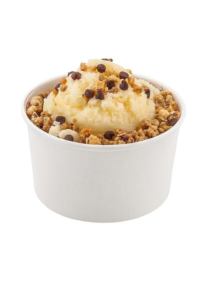 Restaurantware أكواب حلوى سعة 12 أونصة، 200 كوب آيس كريم قابل للتصرف - الأغطية تباع بشكل منفصل، أكواب زبادي مثلج من الورق الأبيض المتين، مناسبة للأطعمة الساخنة والباردة، مثالية للجيلاتو أو الموسه - Image 4