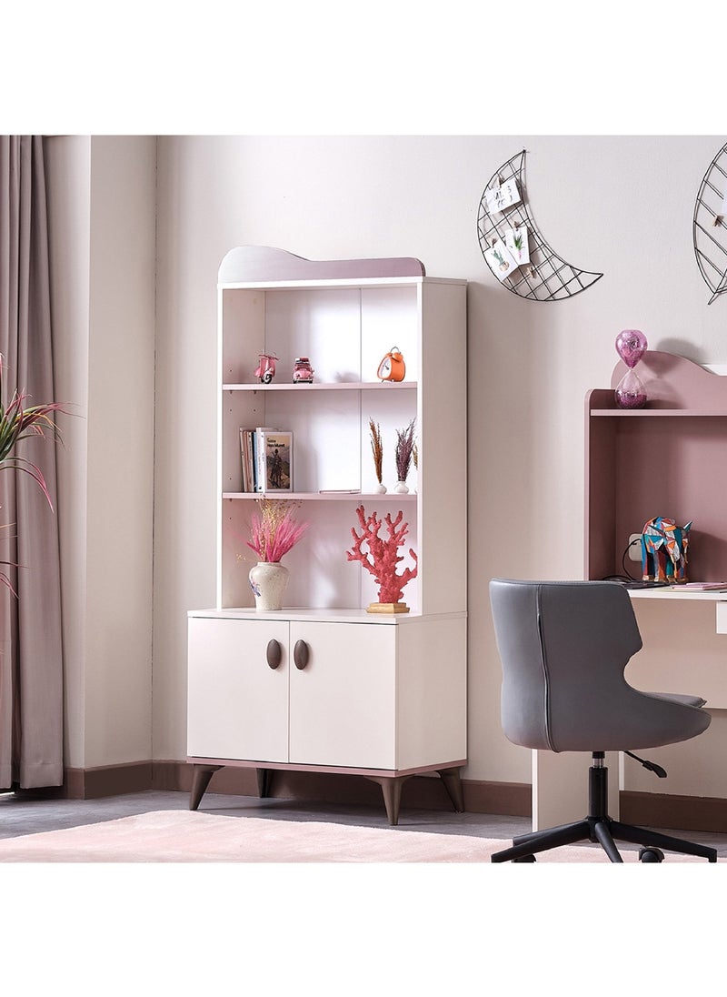 Home Box Maybelle 2-Door Bookcase 80 x 178 x 40 cm  - Image 1