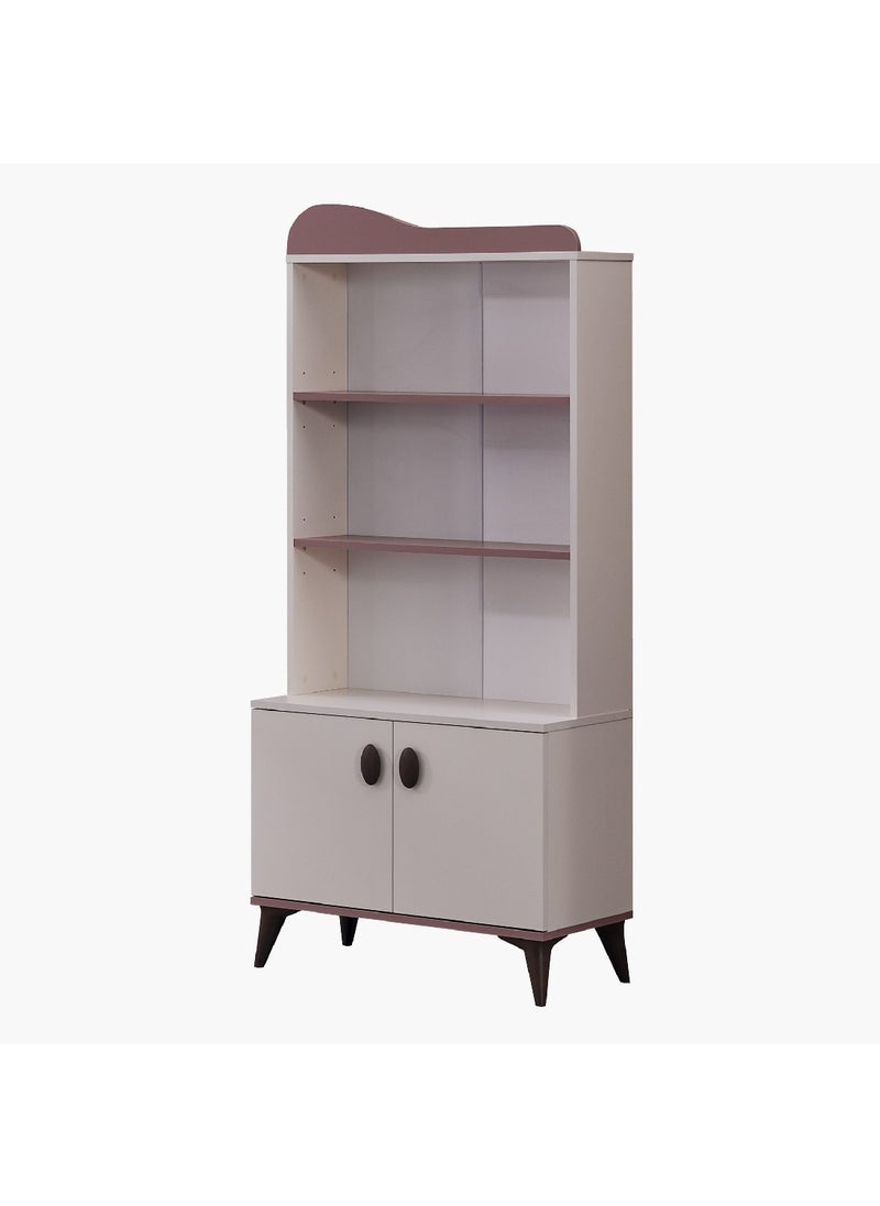 Home Box Maybelle 2-Door Bookcase 80 x 178 x 40 cm  - Image 2