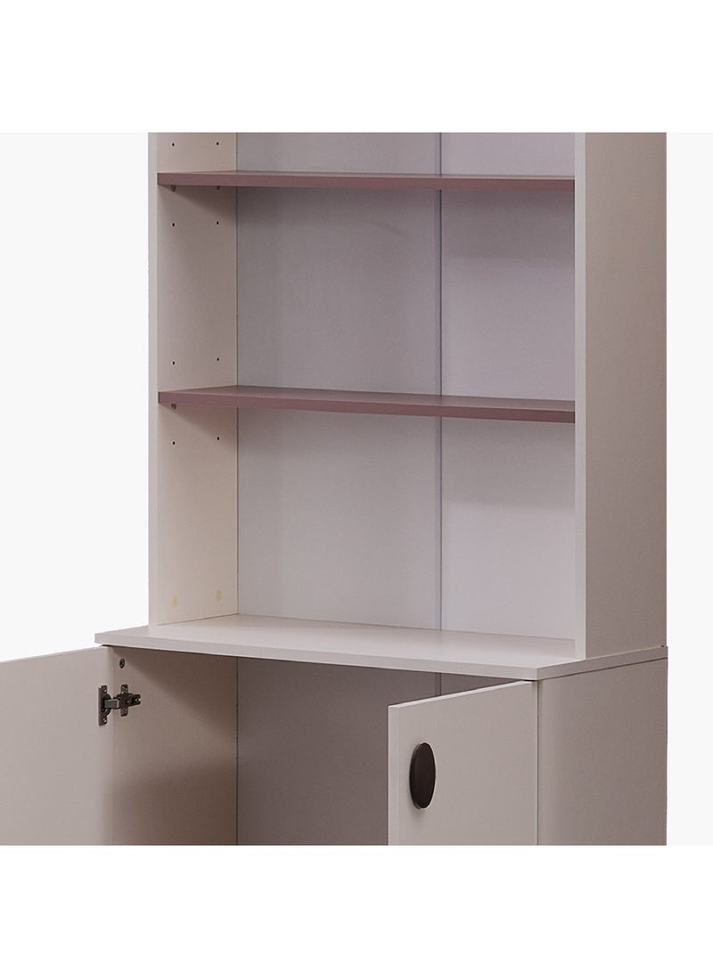 Home Box - Maybelle 2-Door Bookcase 80 x 178 x 40 cm - Image 1