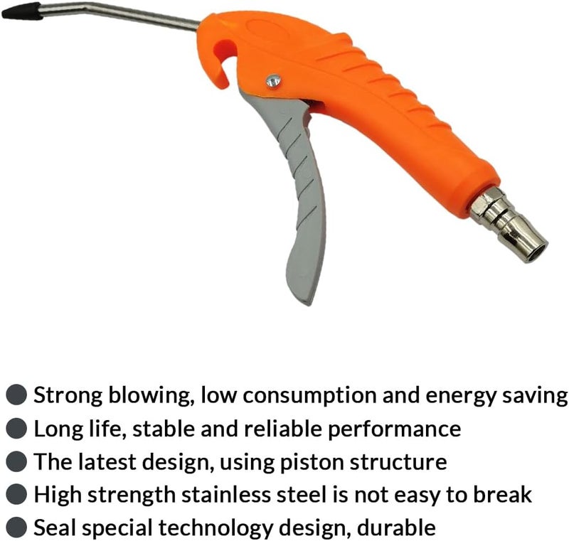 Plastic Dust Gun Air Blower Pneumatic Dust Gun 6Mmx125Mmx270Mm Dust Cleaning Tool - Lh6A - Image 5