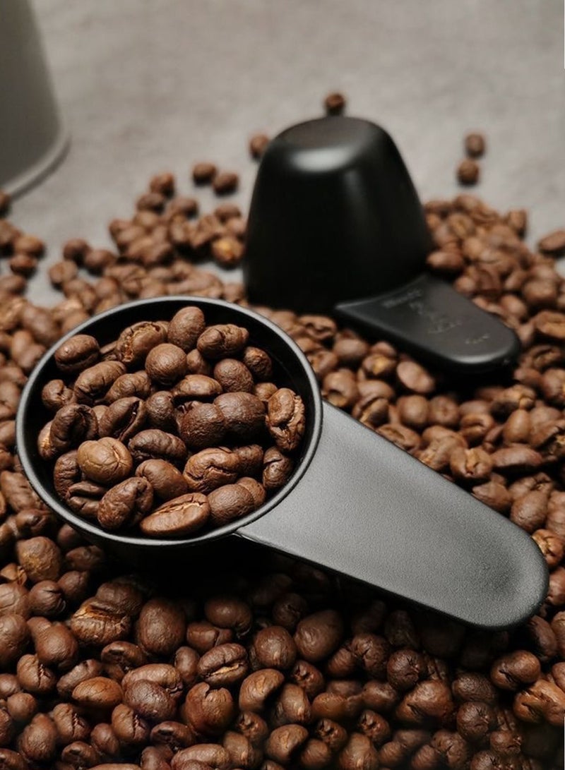 EqiEch Coffee Spoon 4pcs Set Measuring Scoop Black - Image 3