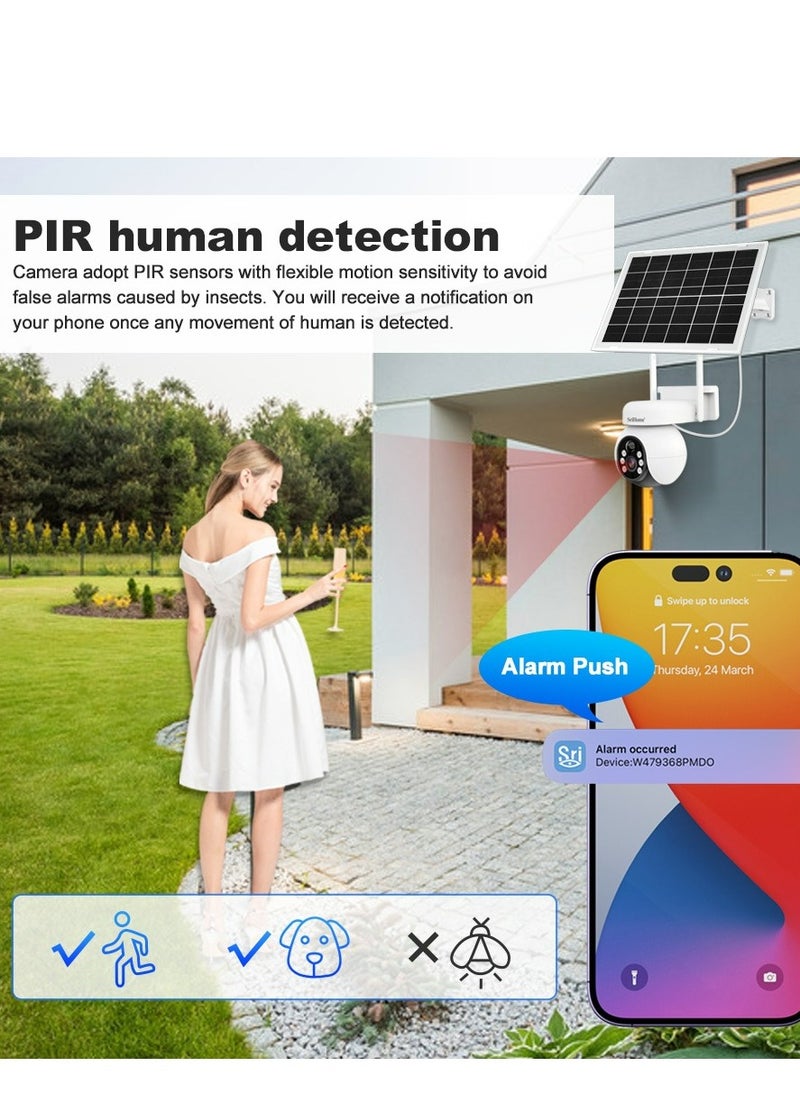 كاميرا الأمن Srihome 4G في الهواء الطلق اللاسلكية 3K ، كاميرا الأمن واي فاي مع لوحة شمسية ، كاميرا أمنية تعمل بالبطارية ، كشف PIR Humanoid ، التحكم في إمالة عموم ، 2-طريقة الصوت يتحدث كاميرا PTZ - pzsku/ZFECF13D387C48E348042Z/45/_/1728981790/35e4fdf4-e92b-4973-b9fc-b009ed5b5931