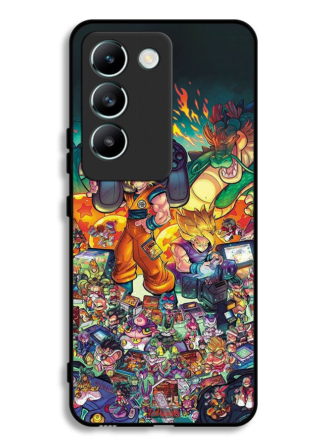 Tolwak Vivo Y100 4G Protective Case Cover Gamer Art Doodles - Image 1
