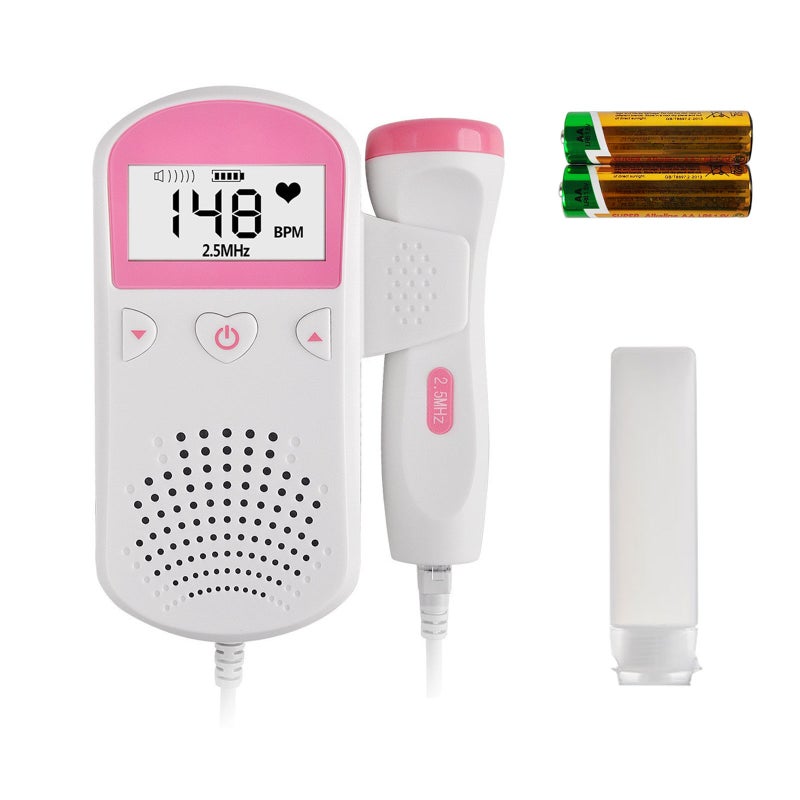 Heartbeat Monitor Fetal Doppler Fetal Monitor Baby Heartbeat Monitor Pregnancy for New-1 Moms-59 - Image 1