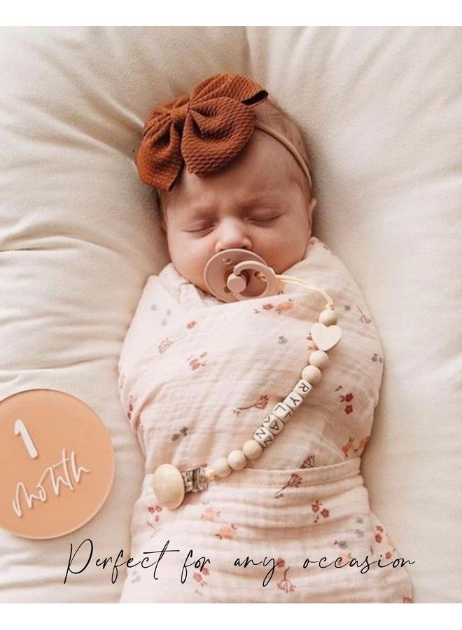 jollybows 30Pcs Baby Girls Hair Bows Headband Nylon Hair Band Elastic Hair Accessories For Kids Infants Toddlers - Image 4