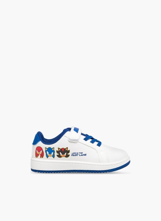 SONIC Boys Hook & Loop Sneakers - Image 1