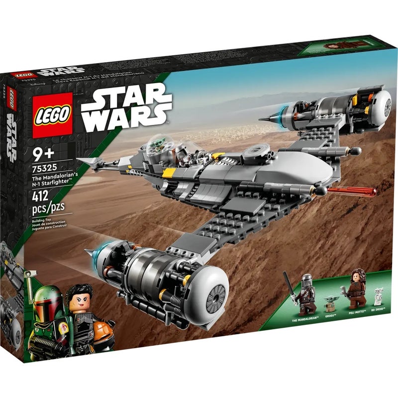 LEGO - Star Wars The Mandalorian's N-1 Starfighter 412 Pieces - 75325 - Image 1