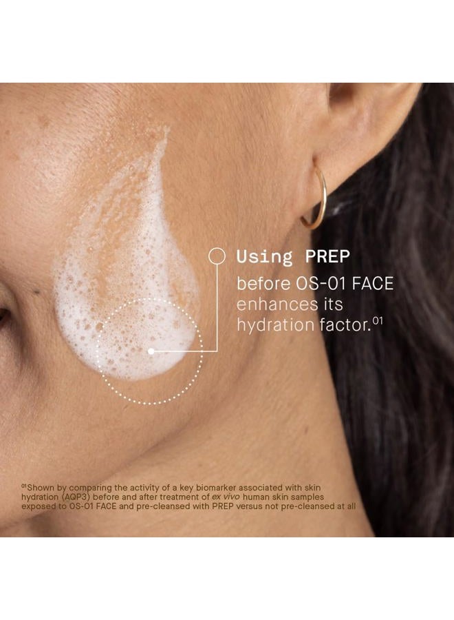 oneskin PREP Facial Cleanser Refill Pouch, 200 mL - Image 3