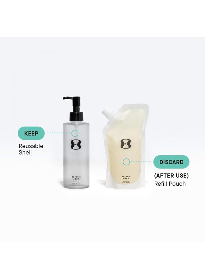 oneskin PREP Facial Cleanser Refill Pouch, 200 mL - Image 2