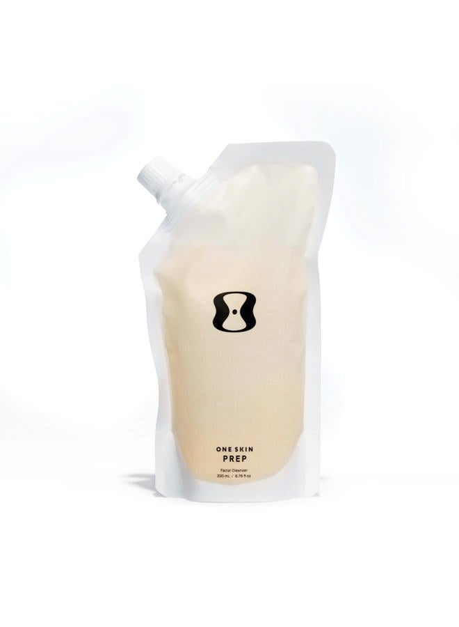 oneskin PREP Facial Cleanser Refill Pouch, 200 mL - Image 1