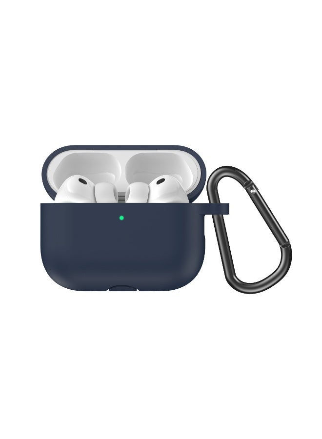 GREEN LION Silicone AirPod Case for AirPods 3 / Protective Cover with Shockproof Design / Dust & Scratch Resistant / Soft Touch Finish / Lightweight & Portable / Easy Access to Charging Port - Blue - Image 1