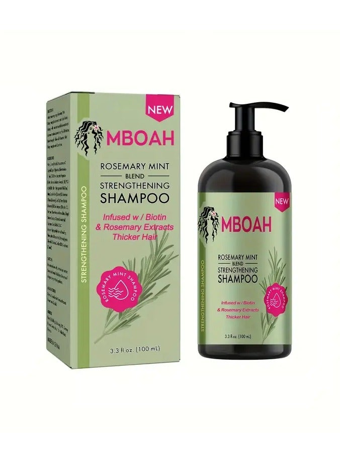 ORiTi شامبو مباوه بالروزماري والنعناع - غني بالبيوتين لشعر كثيف وصحي | للجنسين، تركيبة كريمية للبشرة الدهنية - Image 1
