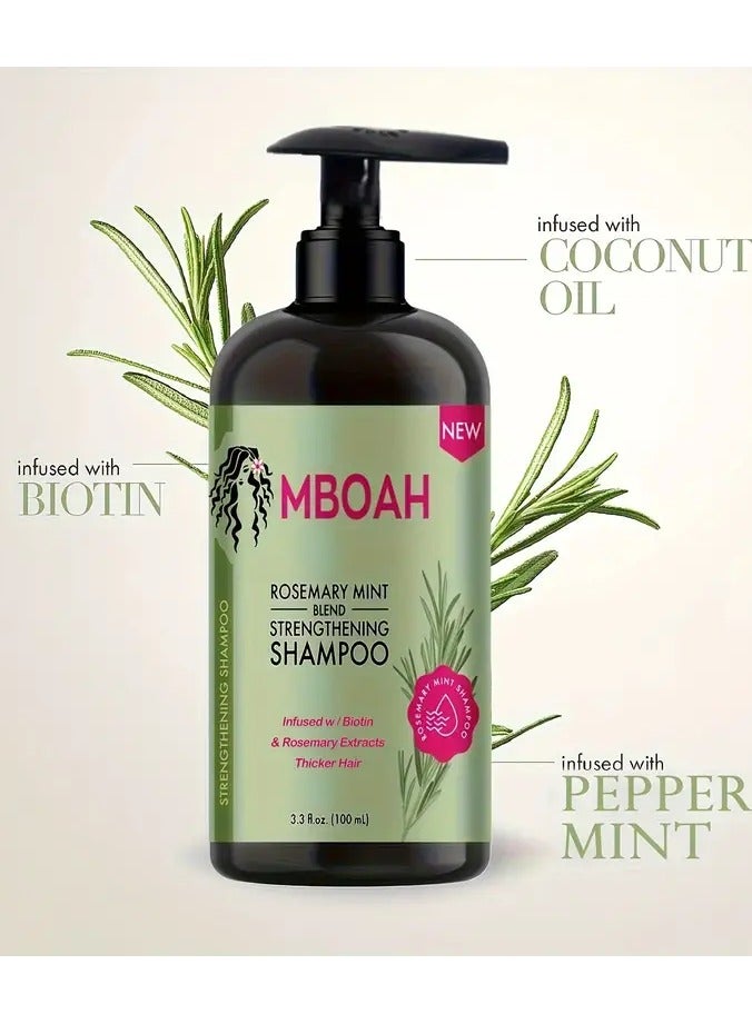 ORiTi شامبو مباوه بالروزماري والنعناع - غني بالبيوتين لشعر كثيف وصحي | للجنسين، تركيبة كريمية للبشرة الدهنية - Image 4