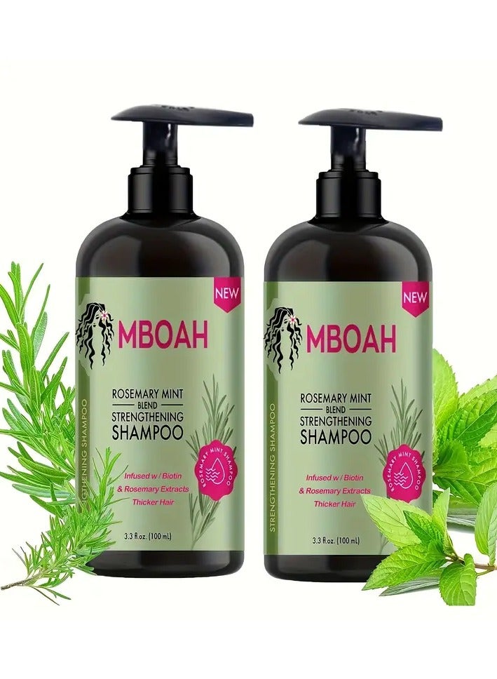 ORiTi شامبو مباوه بالروزماري والنعناع - غني بالبيوتين لشعر كثيف وصحي | للجنسين، تركيبة كريمية للبشرة الدهنية - Image 5