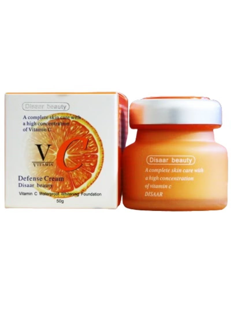 Disaar Vitamin C Waterproof Whitening Foundation - 50 G - Image 1