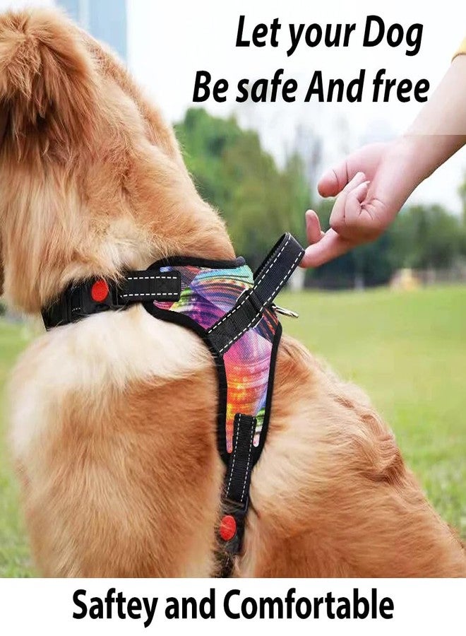 Berlin's PET ACCESSORIES Berlin's Butterfly Dog Harness and Lease with Free Plastic Bowl Comfort, Small Dog Harness Choke Free Adjustable Pet Vest No Pull Outdoor Sport Reflective Soft Padded (Multicolor, Small) - Image 2
