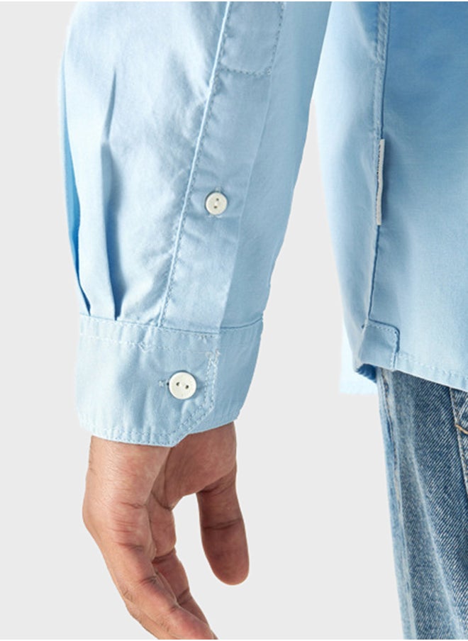 Lee Cooper - Regular Fit Button Down Shirt - Image 1