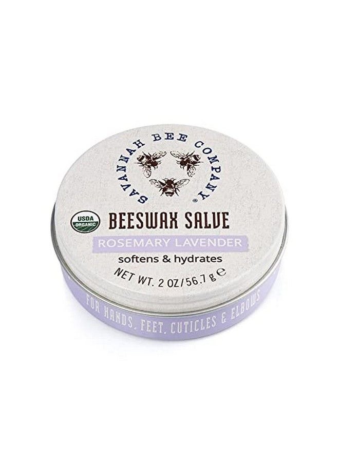 Savannah Bee Company Rosemary Lavender Beeswax Salve By Savannah Bee Company Large Certified Usda Organic  - Image 2