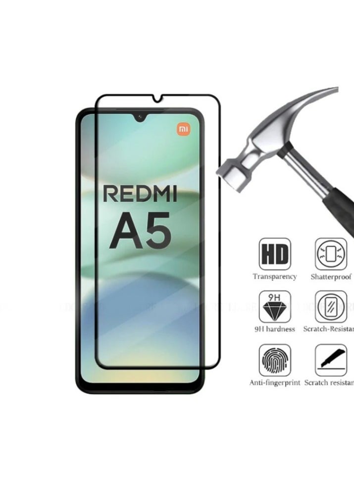 Generic 2 in 1 For Redmi A5 4G Screen & Camera Protection - High transparency full coverage security protector  - Image 2