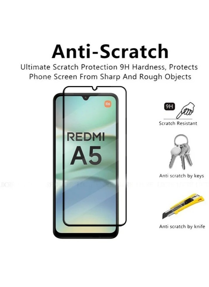 Generic 2 in 1 For Redmi A5 4G Screen & Camera Protection - High transparency full coverage security protector  - Image 3