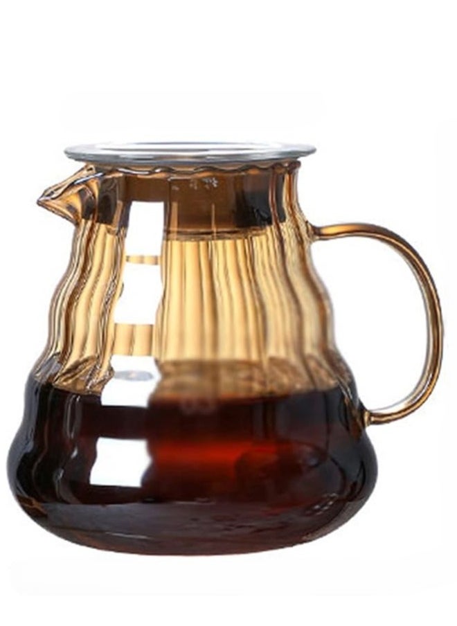 V60 Coffee Server Maker Heat Resistant Glass Pot Pour Over Server Kettle Coffee Teapot Hand Drip Pour Over 600ml - pzsku/ZFECFAEB3A244810A9845Z/45/_/1733051404/ac6398c6-857b-4346-82c1-068c1fdce96e