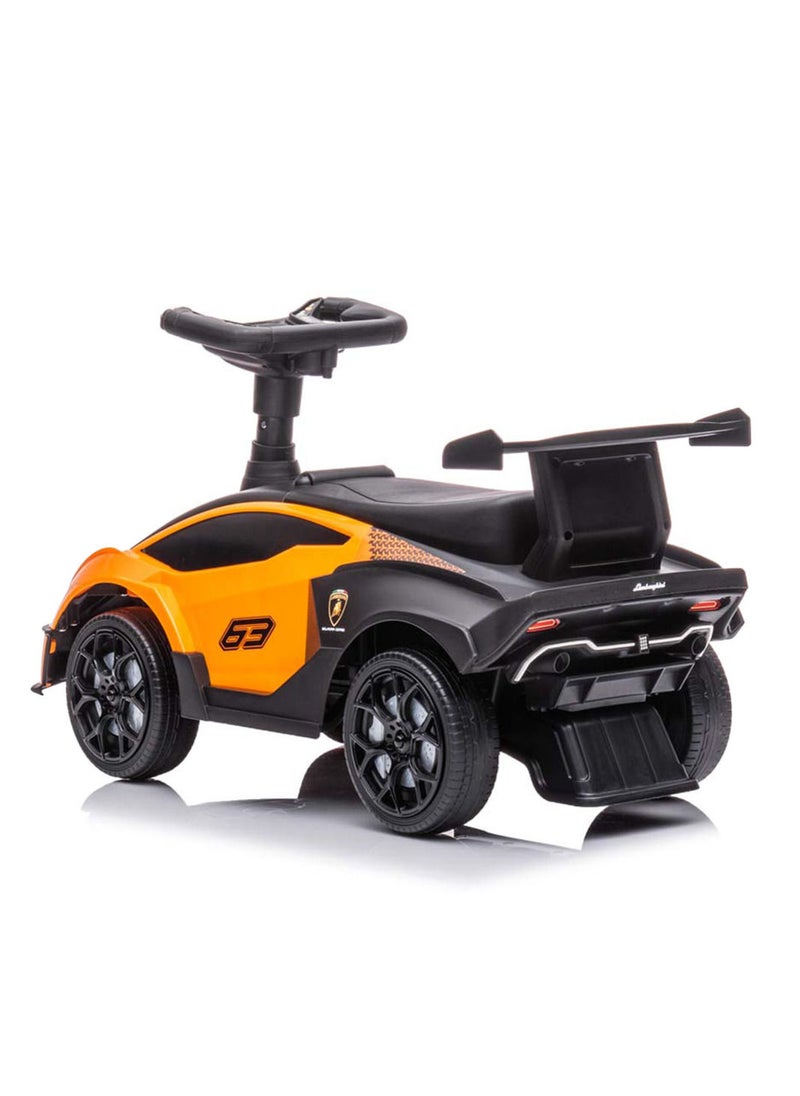 FACTUAL TOYS LAMBORGHINI ESSENZA PUSHER CAR - ORANGE  - Image 3