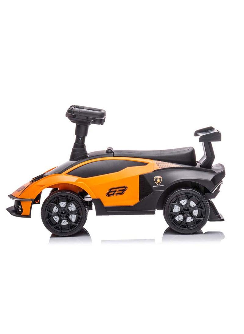 FACTUAL TOYS LAMBORGHINI ESSENZA PUSHER CAR - ORANGE  - Image 2