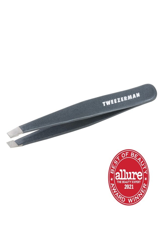 Tweezerman Stainless Steel Slant Tweezer - Eyebrow Tweezers for Women and Men (Blue Stone (Pack of 2 - Image 4