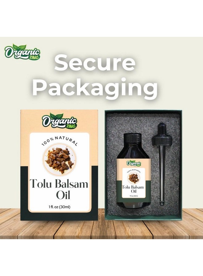 ORGANIC ZING زيت بلسم تولي العضوي (Myroxylon balsamum) | زيت أساسي نقي وطبيعي للعطر، والموزعات، والعناية بالبشرة والشعر - 30 مل/1.01 أونصة سائلة - Image 5