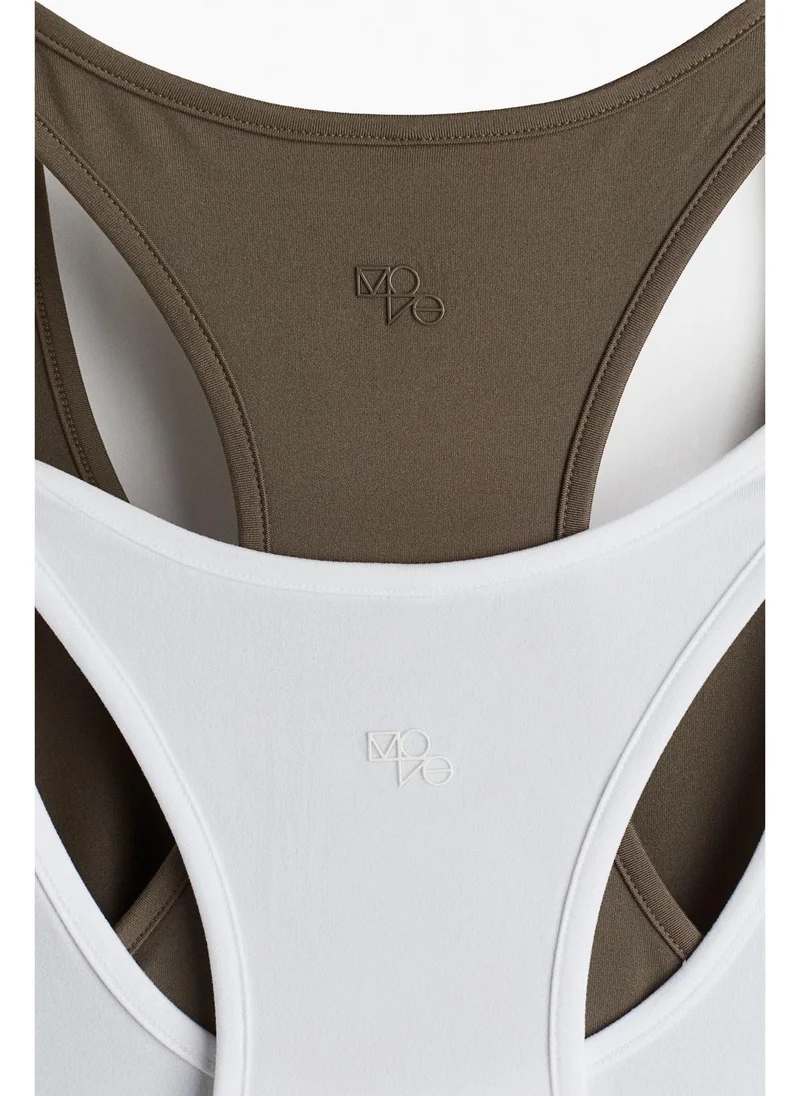 H&M 2-pack DryMove™ sports vest tops