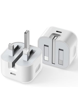 20W USB-C Fast Charger Plug – Compact Wall Adapter for iPhone, Samsung, iPad, and More, UK-Compatible - pzsku/ZFECFD9D12DE6A4D2B564Z/45/1744317223/9638d5a5-a222-4cd2-904c-e8d8d0af03a9