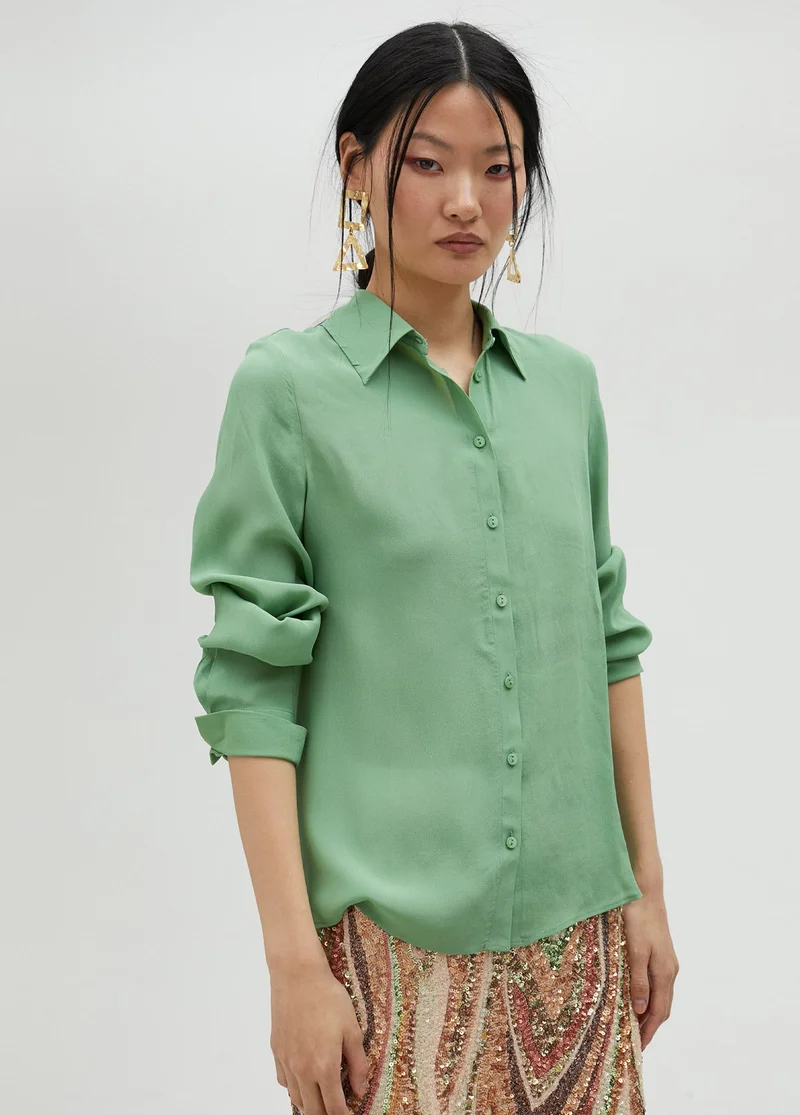 Lola Casademunt Basic silk shirt