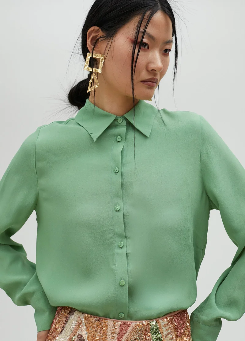Lola Casademunt Basic silk shirt