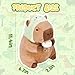 CHDBLOCK Dinosaur Capybara Plush Cute Capybara Plush Dinosaur Removable Capybara Stuffed Animal Capybara Plushie Toys Gifts for Kids 11 inch - Image 4