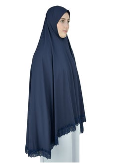 DAMAS COLLECTION Two Piece Islamic prayer dress women with Lace - Prayer Clothes for Women - Prayer Abaya For women - Jilbab 2 piece, Umrah essentials for women - Prayer set  - Image 5
