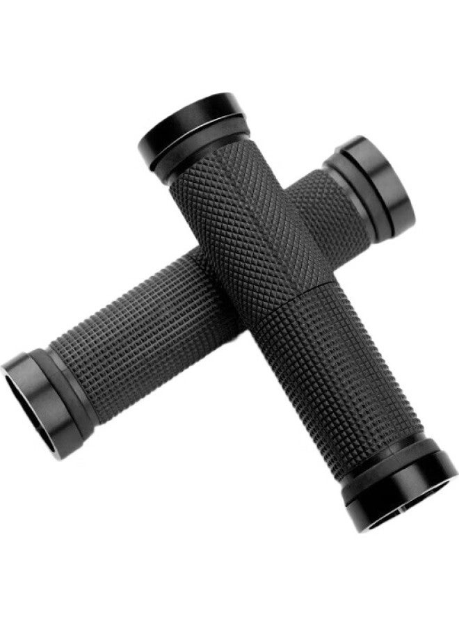 Move Iron Mountain Bike Handlebar Grips, Bicycle Dead Fly Aluminum Alloy Lock, Bicycle Equipment Accessories, Handlebar, Black - Image 2