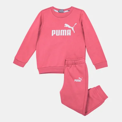 PUMA Kids' Essentials Minicats Sweatshirt and Sweatpants Set
