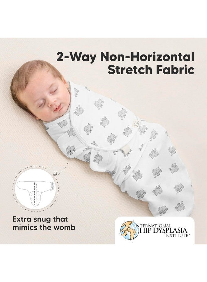 KeaBabies 3-Pack Organic Baby Swaddle Sleep Sacks - Swaddles for Newborns, Infant 0-3 Months, Baby Girls, Boys, Soft & Snug Newborn Sleep Sack, Nursery Swaddling Blankets (The Wild 2) - Image 4