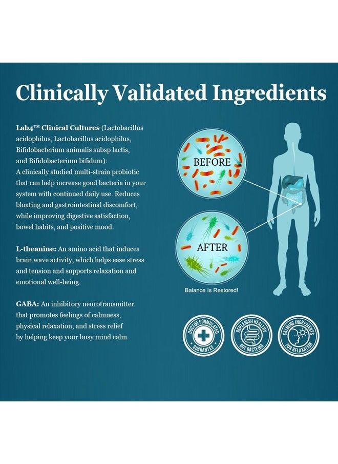 Peptiva - Advanced 50 Billion CFU Probiotic - Digestive Relief - Clinically Validated, Premium Probiotic, 30ct - Image 1